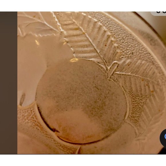 Vtg France Cafe Pink Small Fruit Dessert Bowl Frosted Depression Glass Lot of 4 - Picture 2 of 4